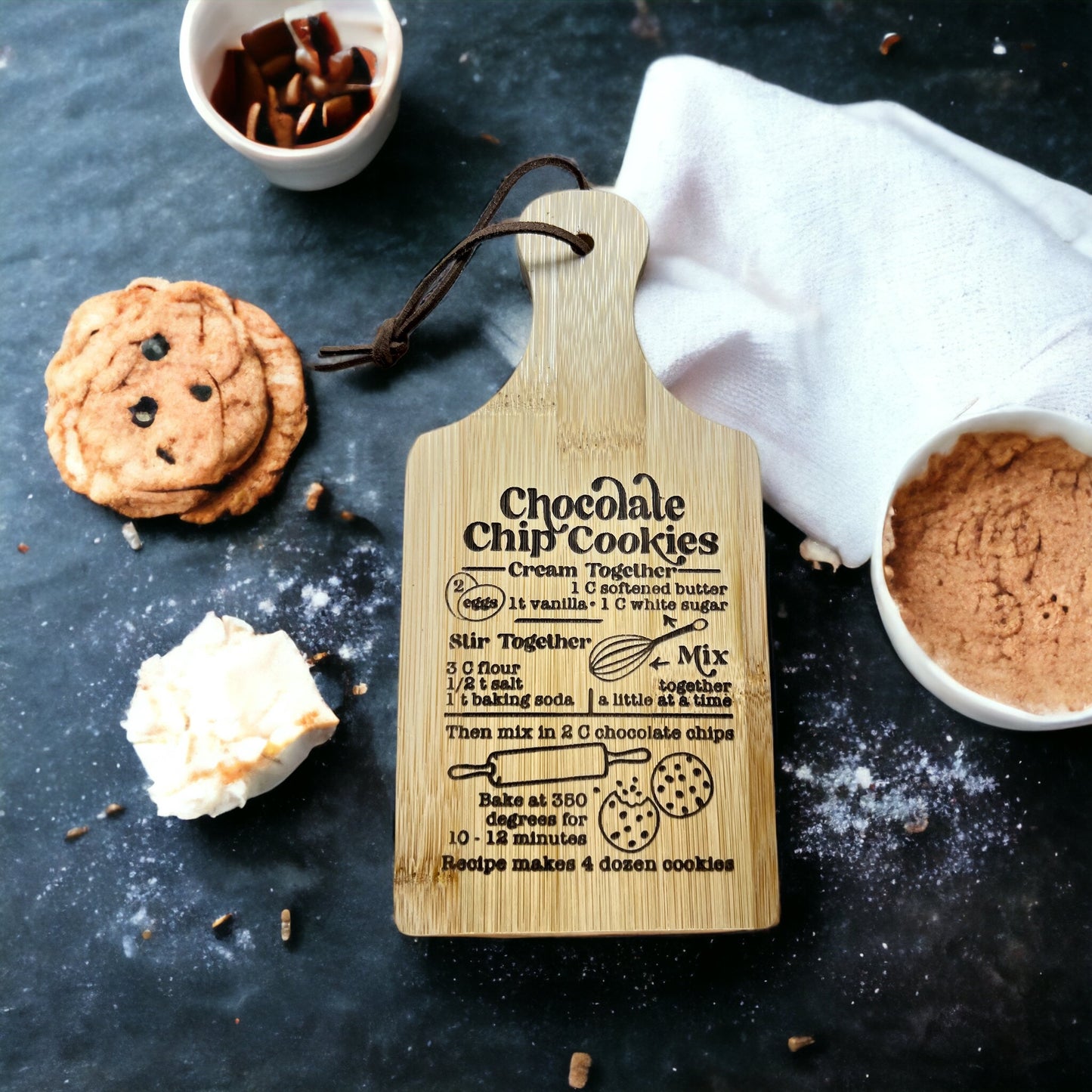 Mini Rectangle Wood Serving Board