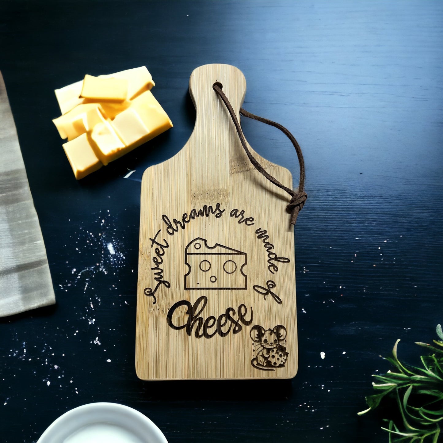 Mini Rectangle Wood Serving Board