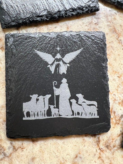 Slate Coaster Sets (4 Pc.)